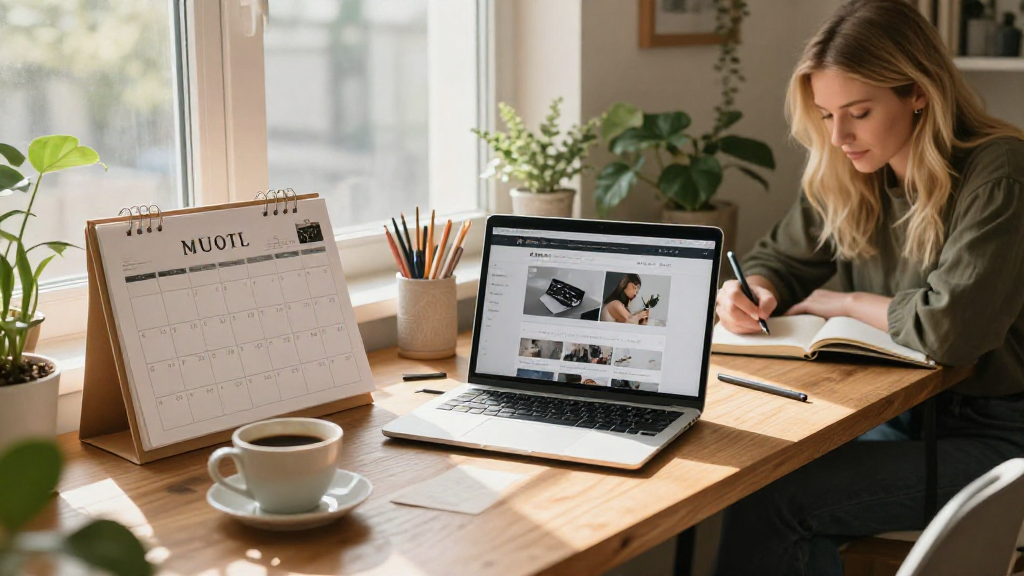 Boutique Content Calendar Ideas for Bloggers